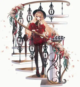 二次元人物游戏美女角色cg