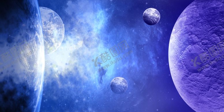 编号：44034302170826569554【酷图网】源文件下载-唯美宇航员探索宇宙插画
