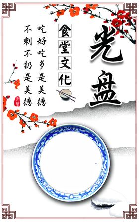 食堂文化海报挂图