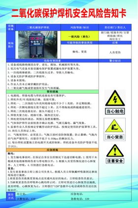 氩气二氧化碳周知卡