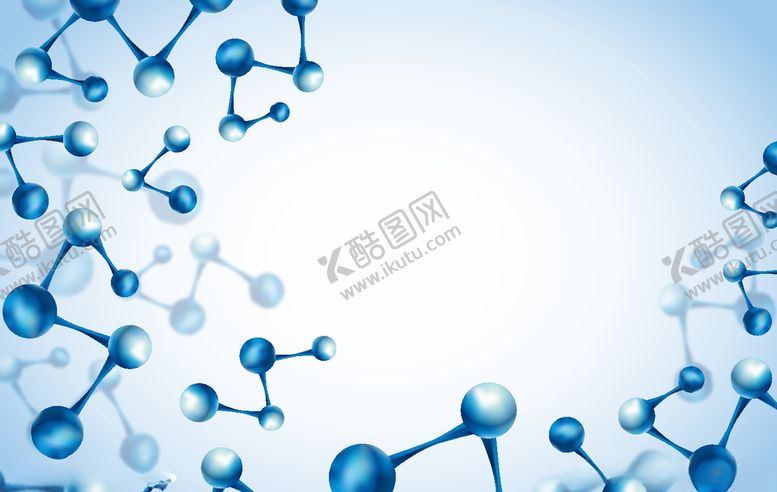 编号：73918709110529238863【酷图网】源文件下载-分子背景
