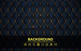高档豪华奢华欧式花纹背景矢量图
