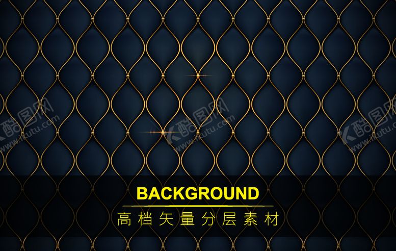编号：13203007140859551490【酷图网】源文件下载-高档豪华奢华欧式花纹背景矢量图