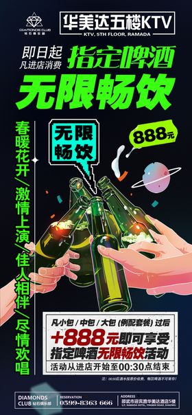 酒吧夜店转场海报(TIF用PS打开)