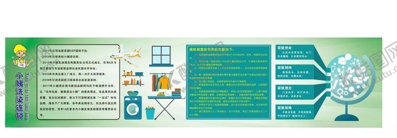编号：61377407021436557100【酷图网】源文件下载-小姨干洗店