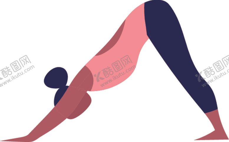 编号：11025405011709306320【酷图网】源文件下载-瑜伽动作
