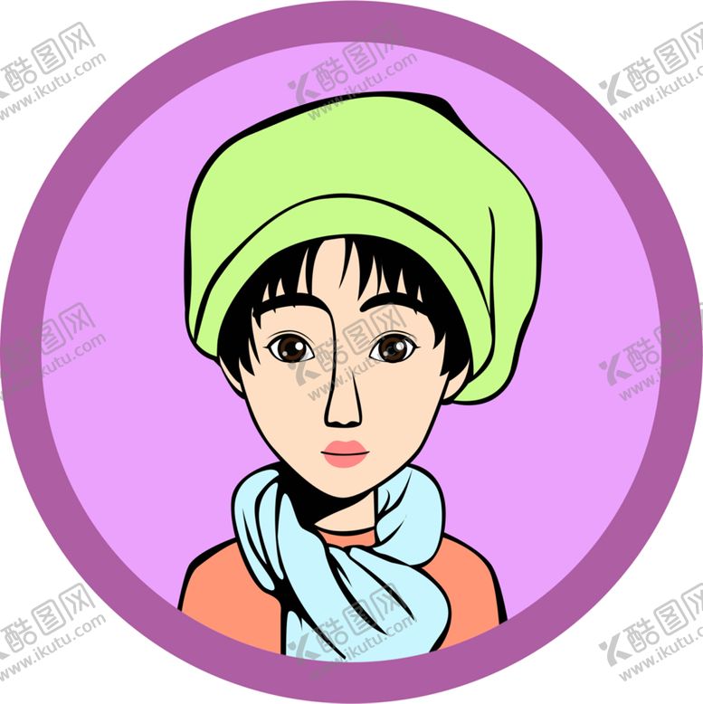 编号：76862810290202582966【酷图网】源文件下载-卡通头像