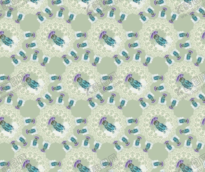 编号：58140309111007526603【酷图网】源文件下载-数码花型服装花型设计高清