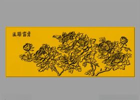 CAD装饰画3D模型