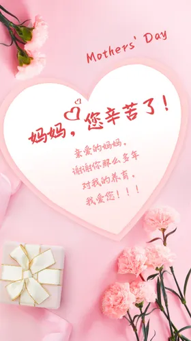 母亲节海报假日展板DM单电商