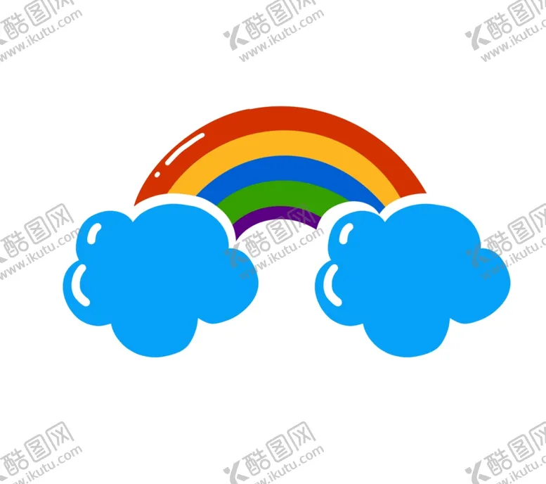 编号：46733902202233516447【酷图网】源文件下载-卡通彩虹