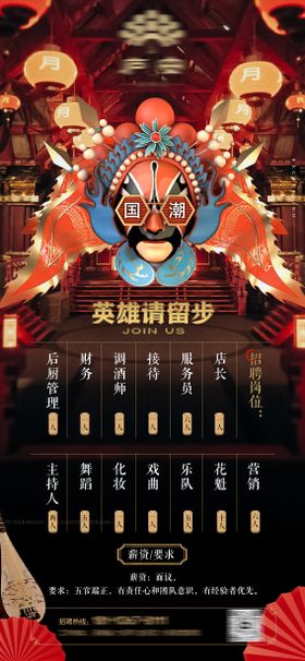 中式国风招聘酒馆