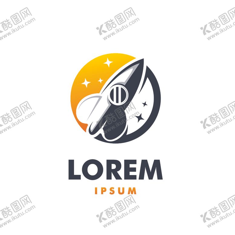 编号：79602210210140008743【酷图网】源文件下载-火箭标志