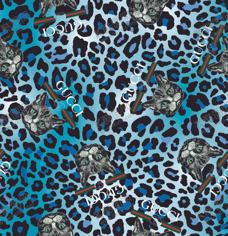 编号：10013609260603191089【酷图网】源文件下载-豹纹猫头