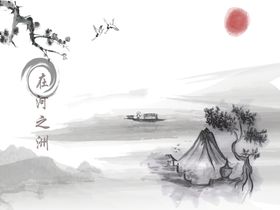 新中式背景墙合层