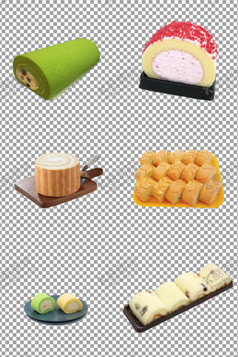 编号：73567209280934569127【酷图网】源文件下载-香甜蛋糕卷