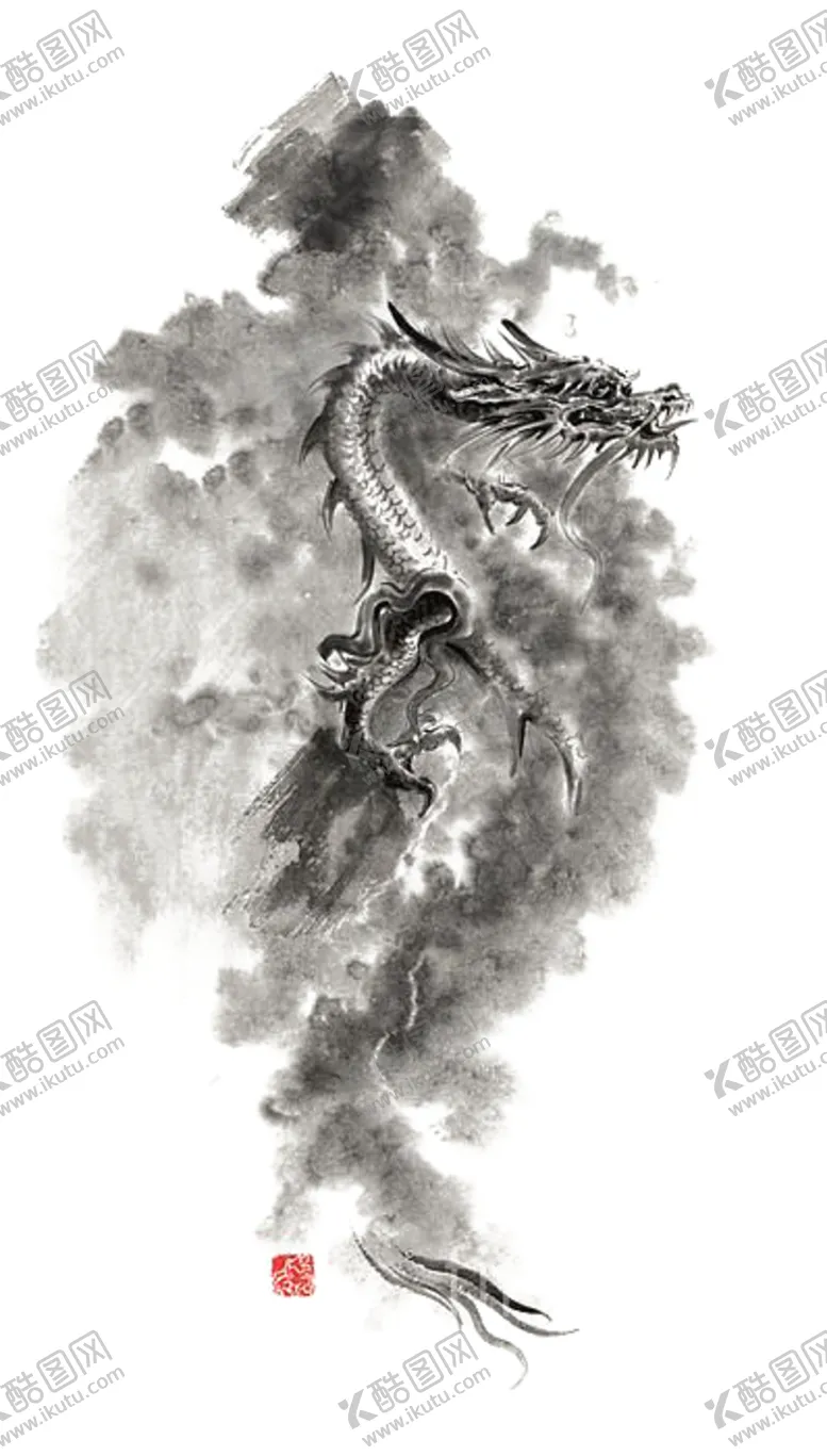 编号：11659904290710181800【酷图网】源文件下载-中国风金色龙元素