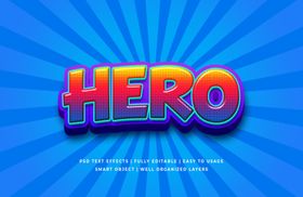 字体样式儿童动漫特效