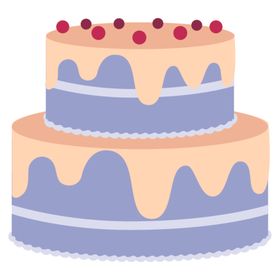生日蛋糕点甜点矢量设计图