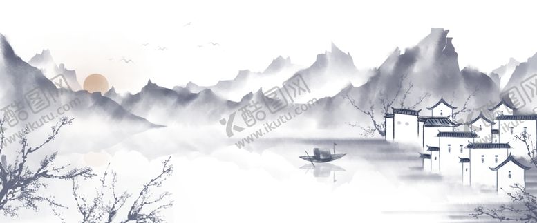 编号：47019809221026422301【酷图网】源文件下载-水墨画