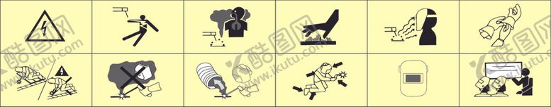 编号：39035701141909418794【酷图网】源文件下载-安全焊接标识