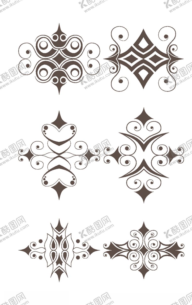 编号：49204310011414486894【酷图网】源文件下载-古典花纹