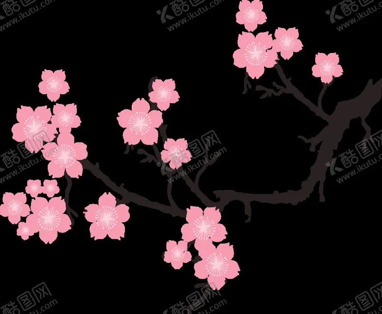 编号：59319010220553241232【酷图网】源文件下载-梅花桃花PNG 