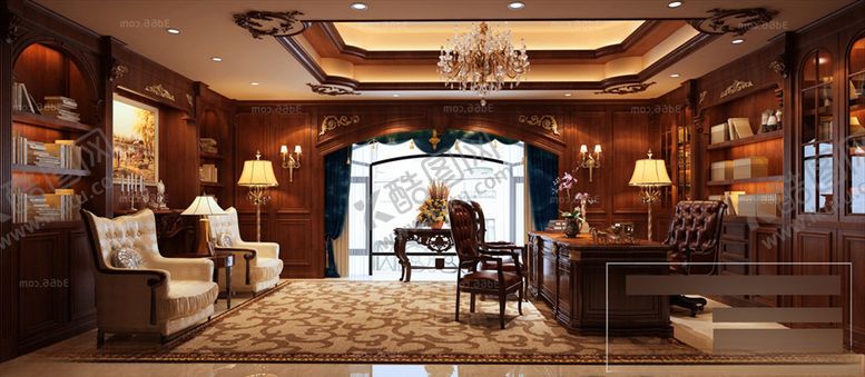 编号：79557809111124424904【酷图网】源文件下载-经理办公室