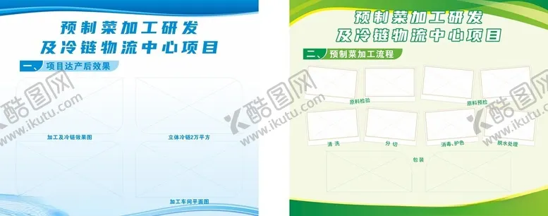 编号：65596002270536002395【酷图网】源文件下载-预制菜加工研发宣传展板