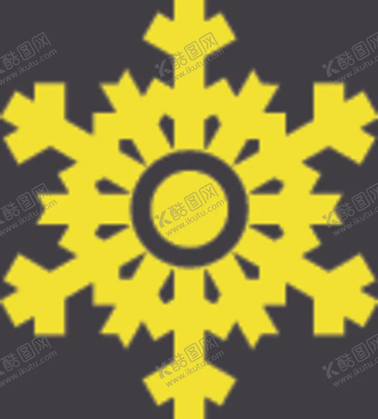编号：81479907020207446530【酷图网】源文件下载-黄色雪花