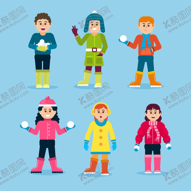 编号：35602709202146405716【酷图网】源文件下载-冬日儿童活动