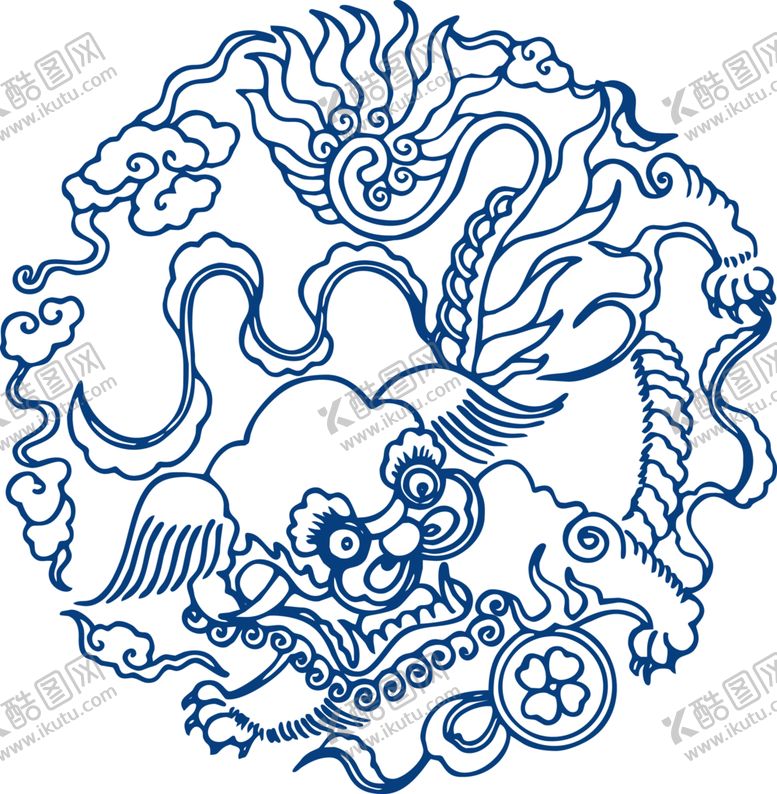编号：67018705051852098229【酷图网】源文件下载-青花瓷图案