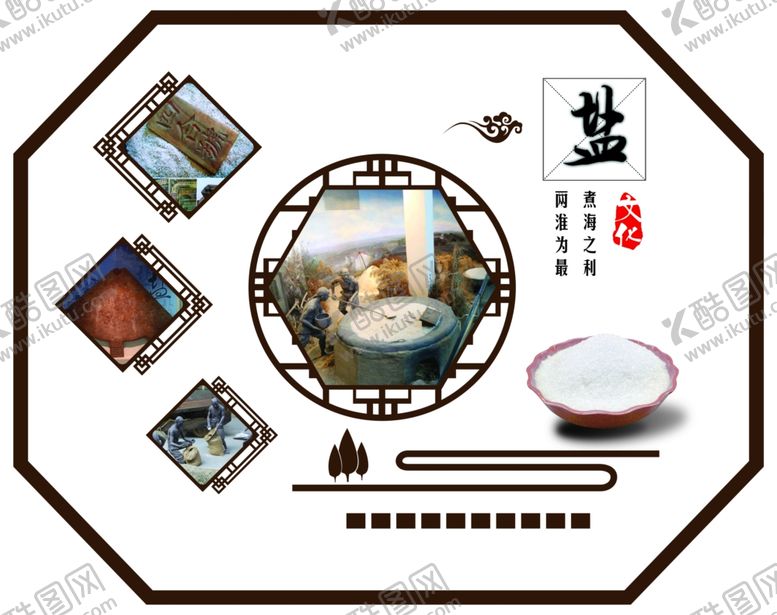 编号：28586306232131235414【酷图网】源文件下载-淮盐文化文化墙