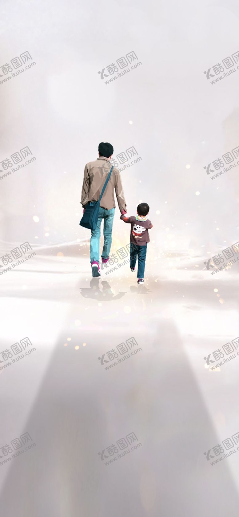 编号：39112609231642431817【酷图网】源文件下载-背影父亲节