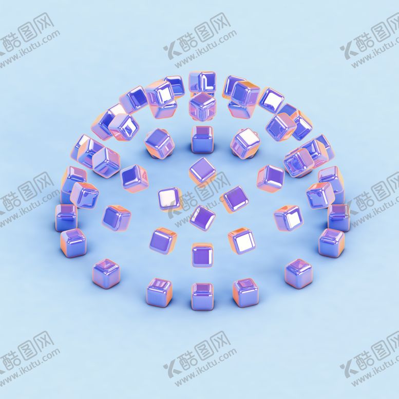 编号：31107607020206491568【酷图网】源文件下载-立方体背景