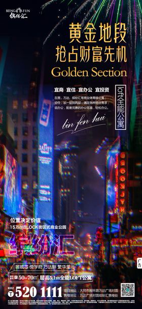 地产商业公寓地段微信图