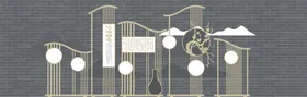文化墙企业党建展板雕刻廉政