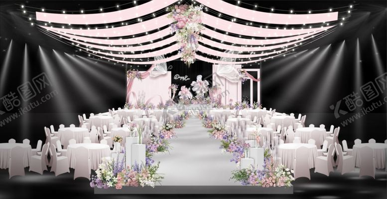 编号：59319409162206384954【酷图网】源文件下载-粉色庄园婚礼