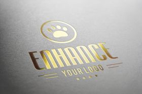 LOGO展示效果图vi样机样机标志纸质样机