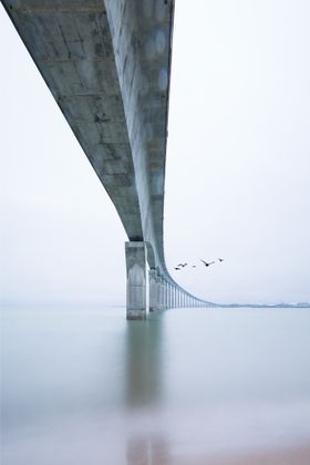 简约海上背景