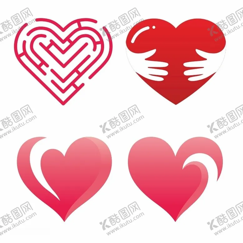 编号：27121102231639596874【酷图网】源文件下载-爱心标志