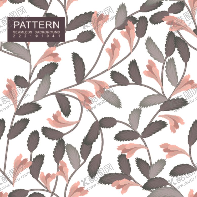 编号：23298310141357452823【酷图网】源文件下载-植物花纹