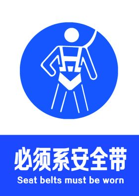 必须系带安全带