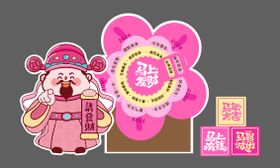 2026新年财神大转盘