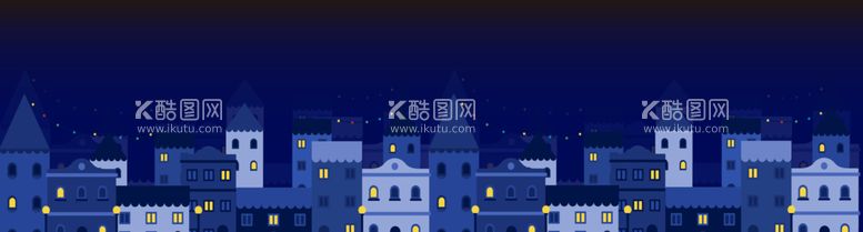 编号：75508812150511442992【酷图网】源文件下载-夜色中的城市