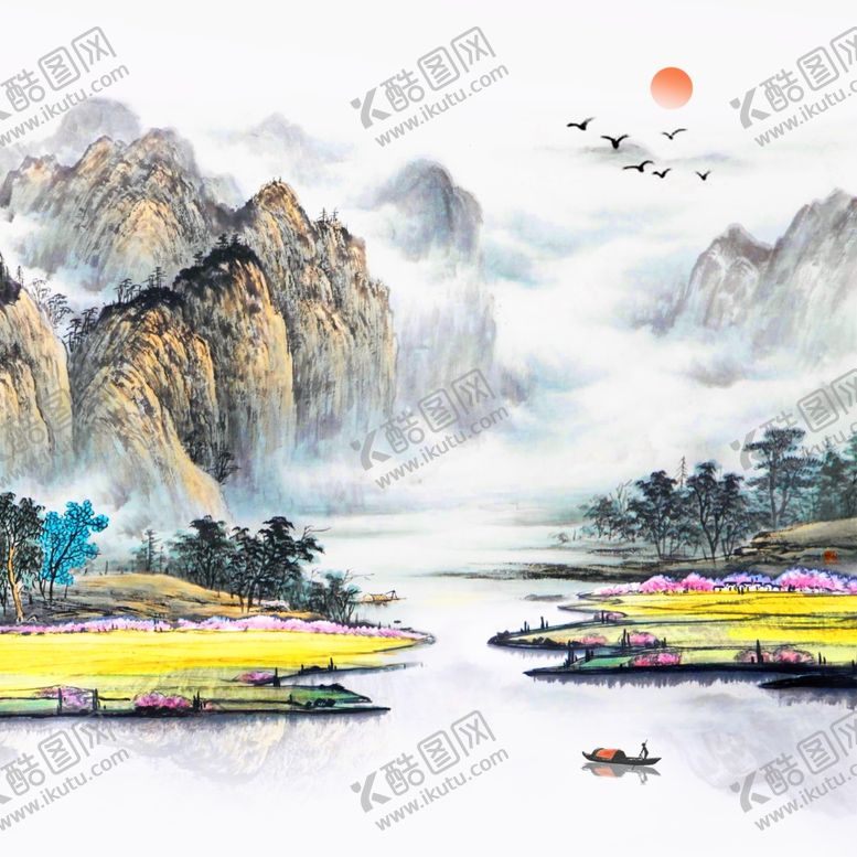 编号：72406906241716546406【酷图网】源文件下载-山水画