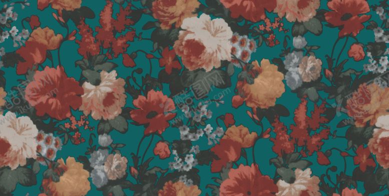 编号：25115409271438198911【酷图网】源文件下载-大花芙蓉牡丹玫瑰