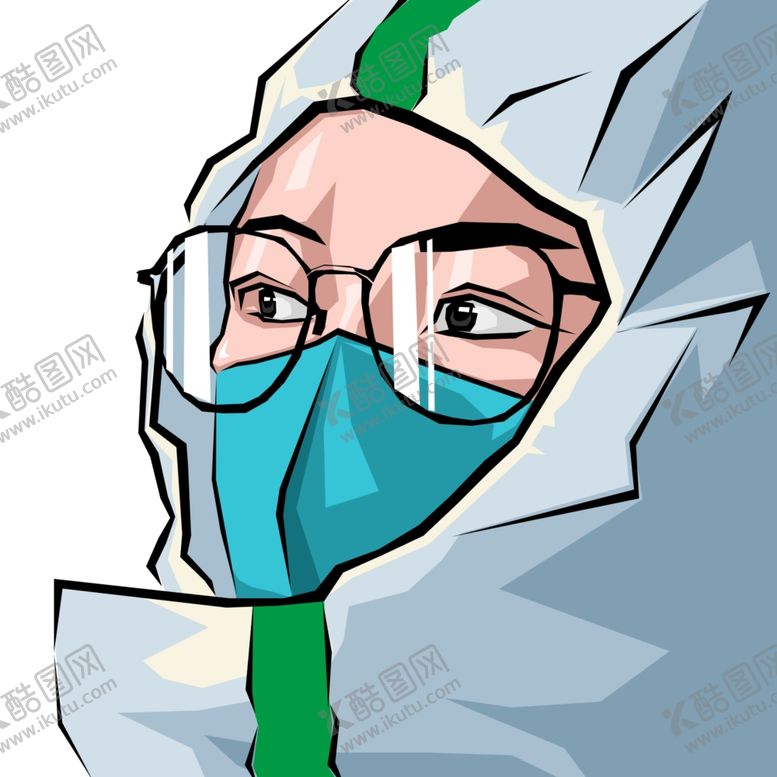 编号：61378807071231059231【酷图网】源文件下载-医护人员卡通医生