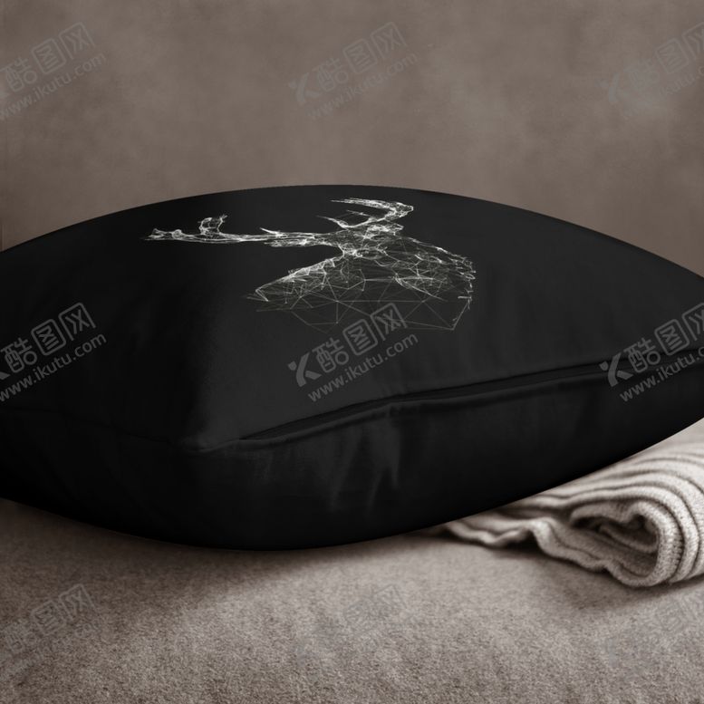 编号：94483810031806304757【酷图网】源文件下载-抱枕靠垫贴图样机