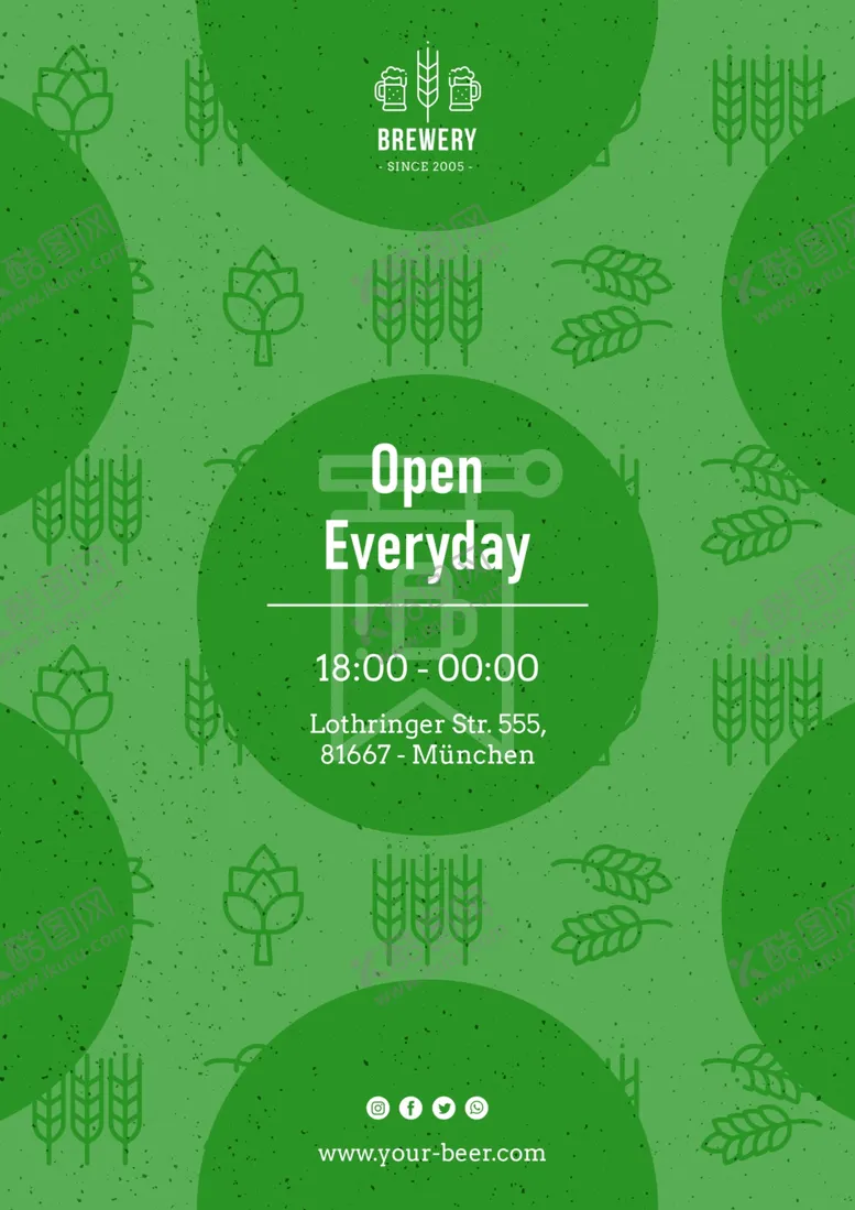 编号：63303709241021116540【酷图网】源文件下载-啤酒海报